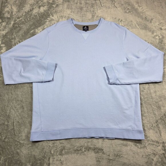 johnnie-O Other - johnnie-O Corbet French Terry Crewneck Sweatshirt Mens XL Malibu Blue Preppy